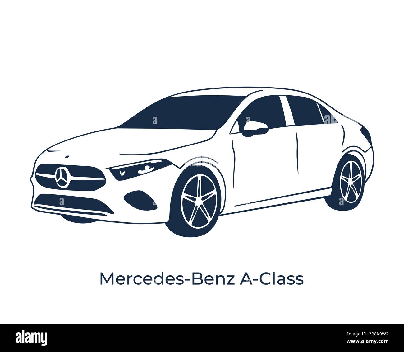 White mercedes benz icon - Free white car logo icons