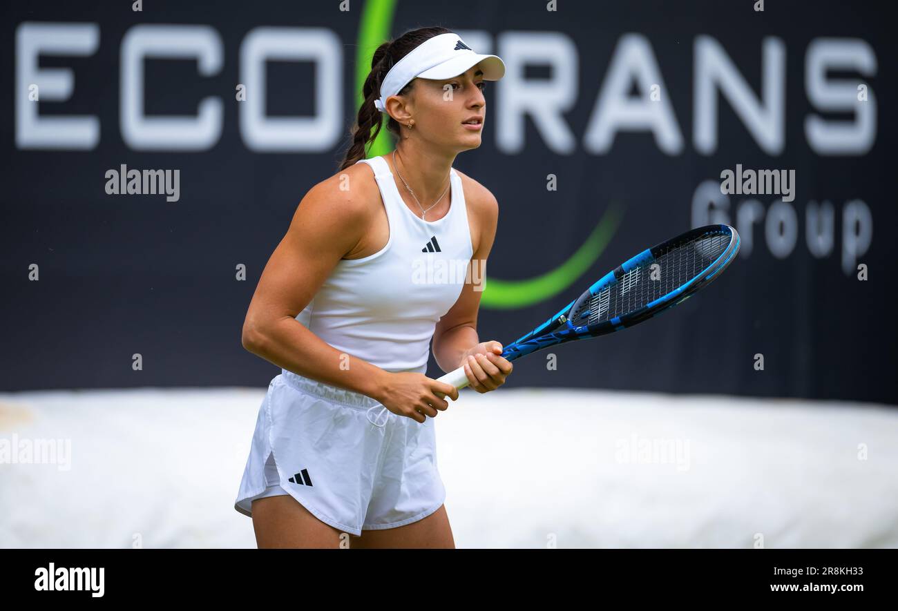 Elina Avanesyan of Russia in action during the first round