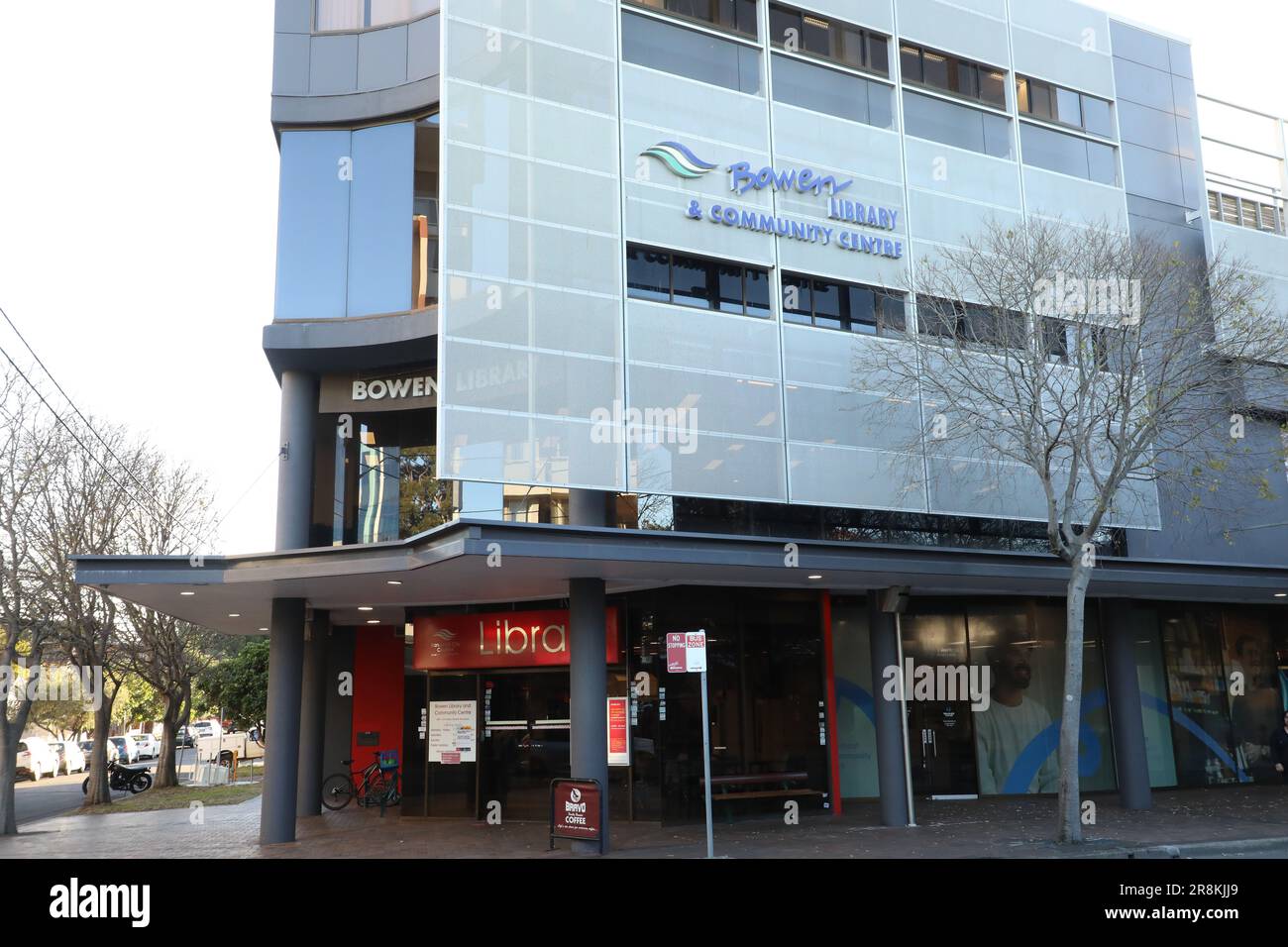 Lionel Bowen Library and Community Centre, located on the corner of