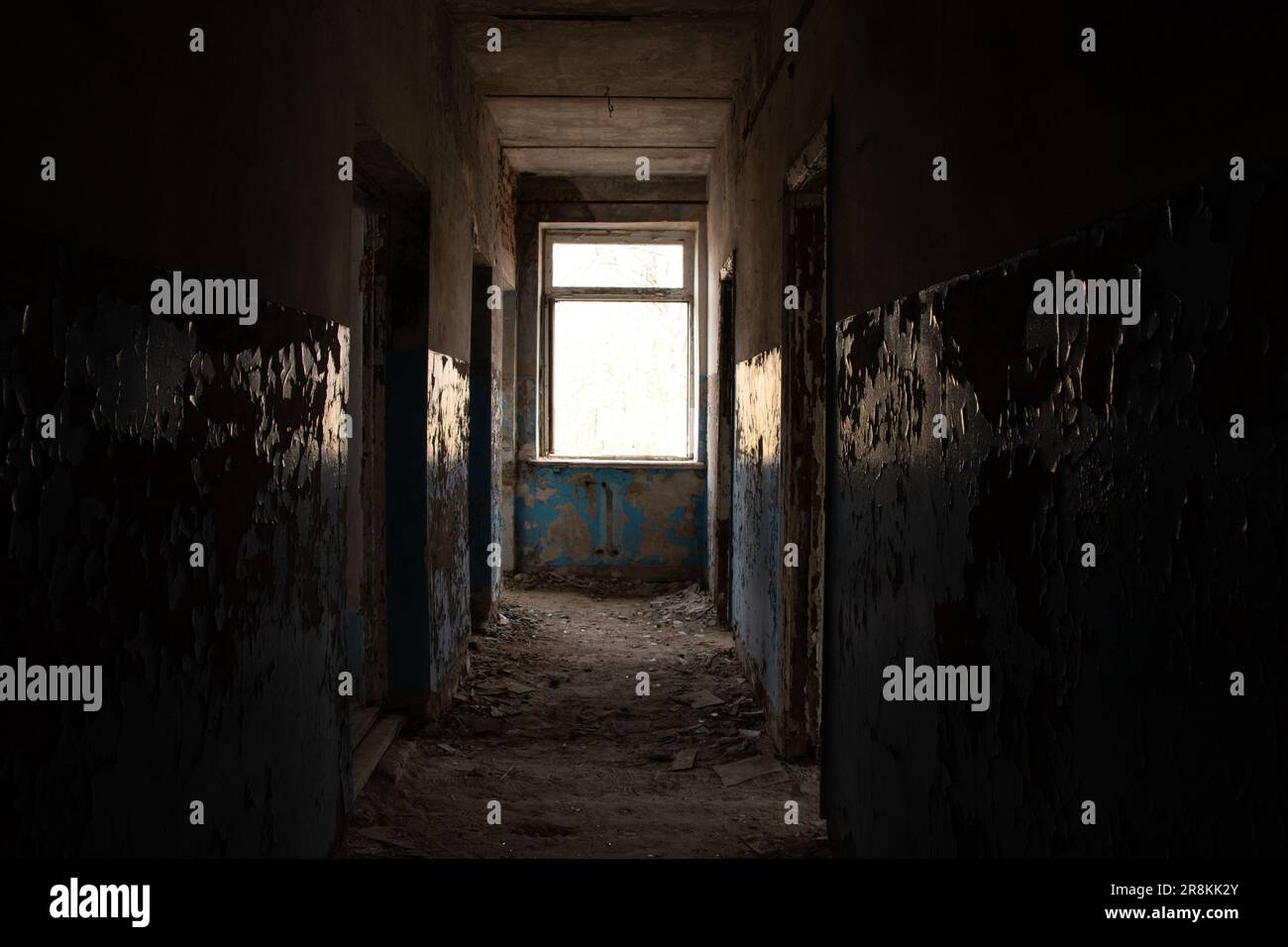 old abandoned unfinished building, unfinished house Stock Photo - Alamy