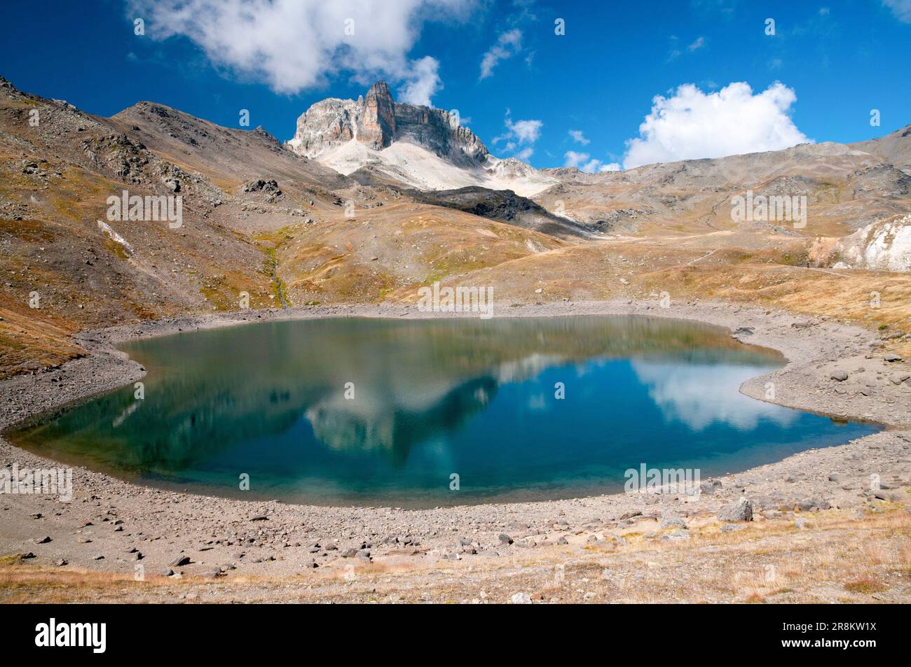‘Lac Rond’ lake part of the lakes of Sainte Marguerite