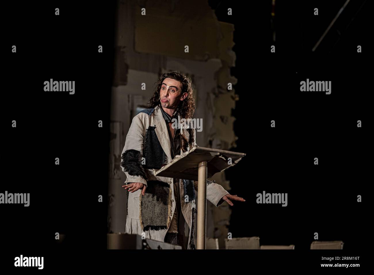 Milan, Italy. 21st June, 2023. Michele Bravi during the concert at the ...