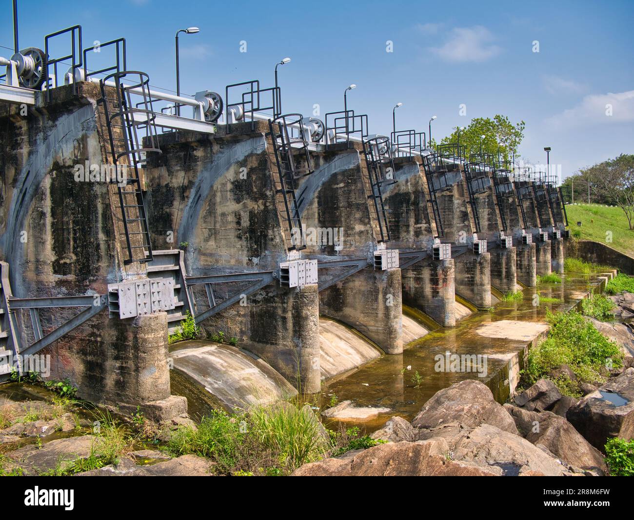 Large scale water management infrastructure in Southern Sri Lanka