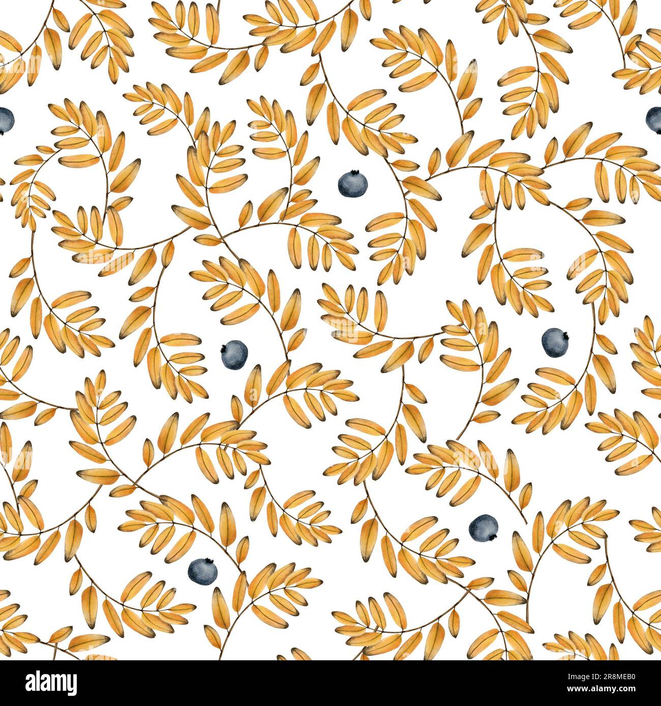 Blue plants leaves texture Cut Out Stock Images & Pictures - Alamy