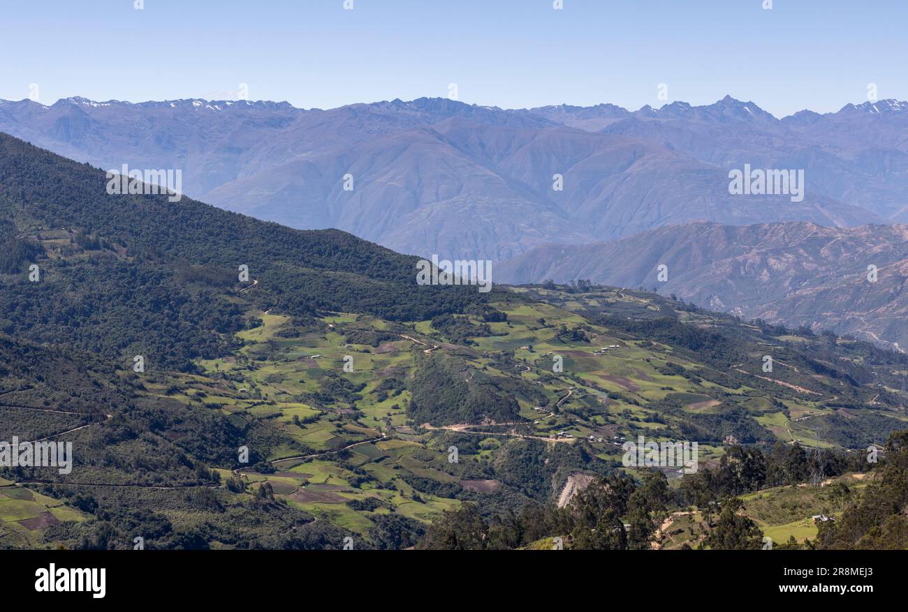 Scenic drive through the remote, peaceful, picturesque and mountainous 