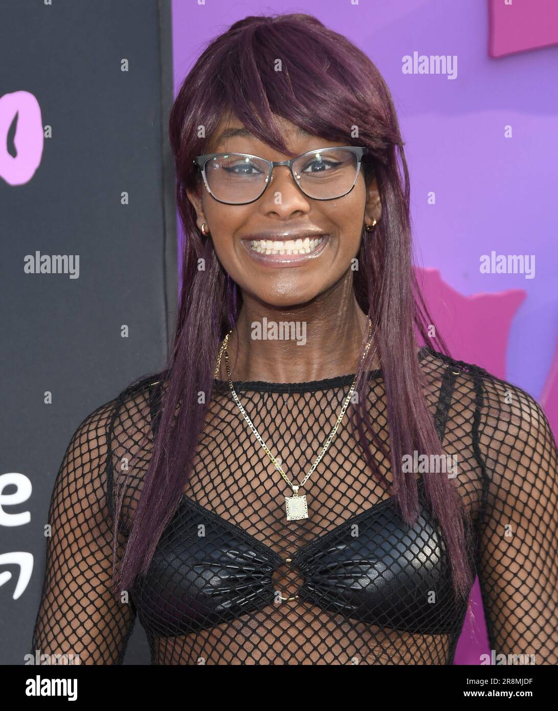 Krystal Reed arrives at the Prime Video's I'M A VIRGO Los Angeles ...