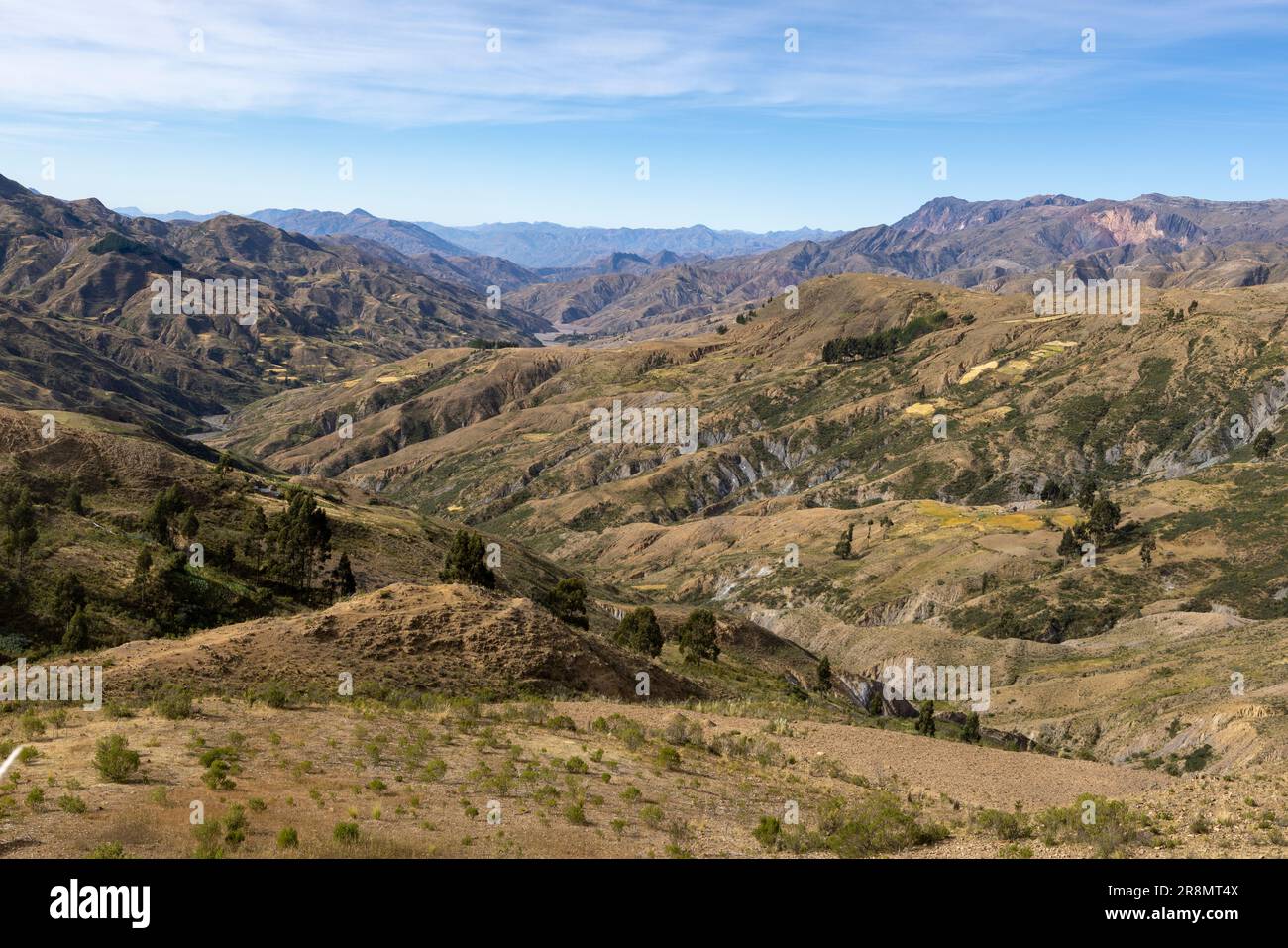 Scenic drive through the remote, peaceful, picturesque and mountainous 