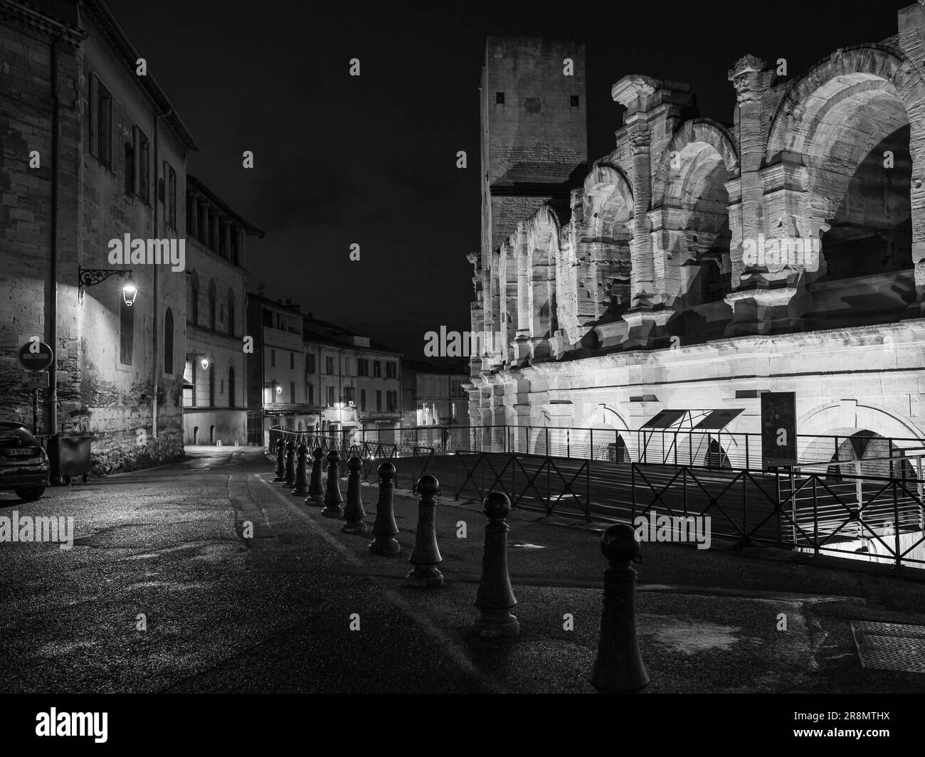 Traditional architecture provence Black and White Stock Photos & Images ...