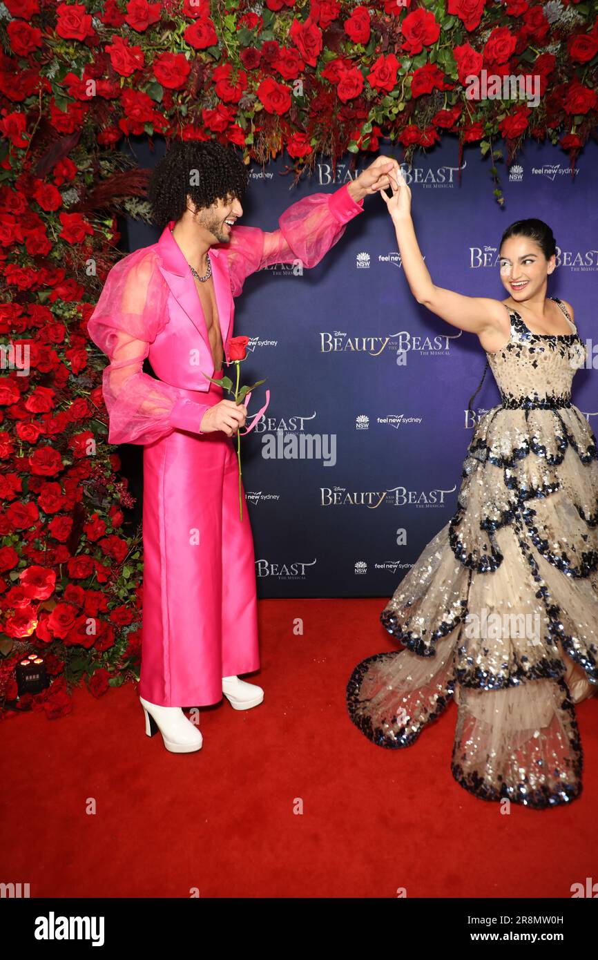 Sydney, Australia. 22nd June 2023. Disney Beauty and the Beast the