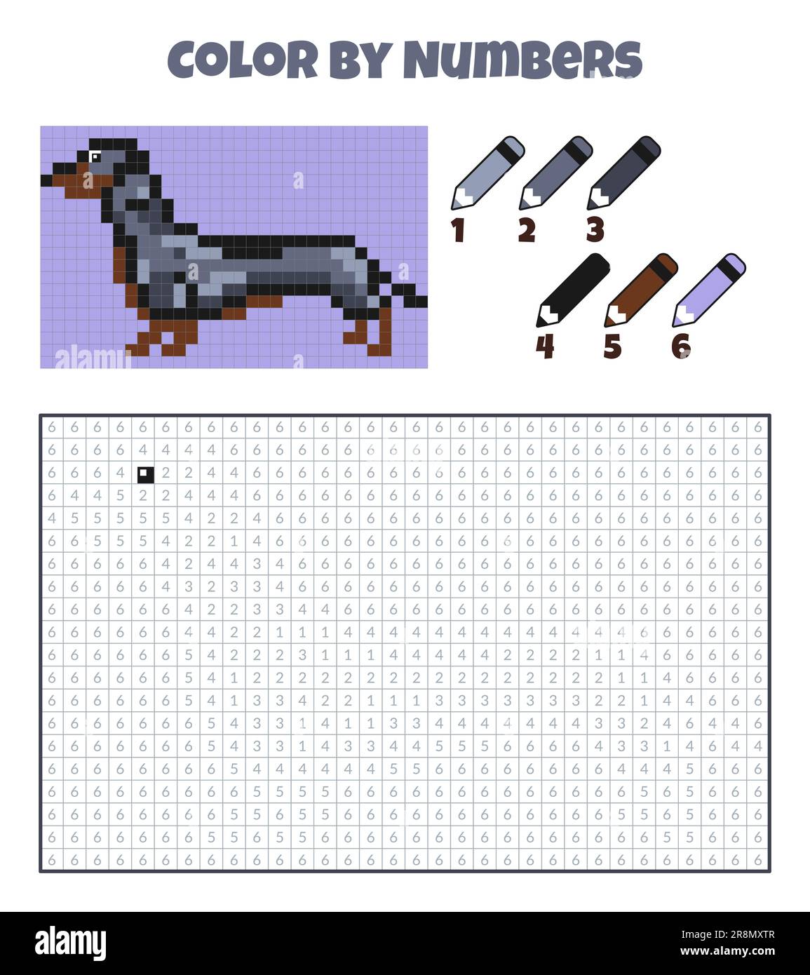 Minecraft Coloring Pages Free Printable Pixel Colored, 57% OFF