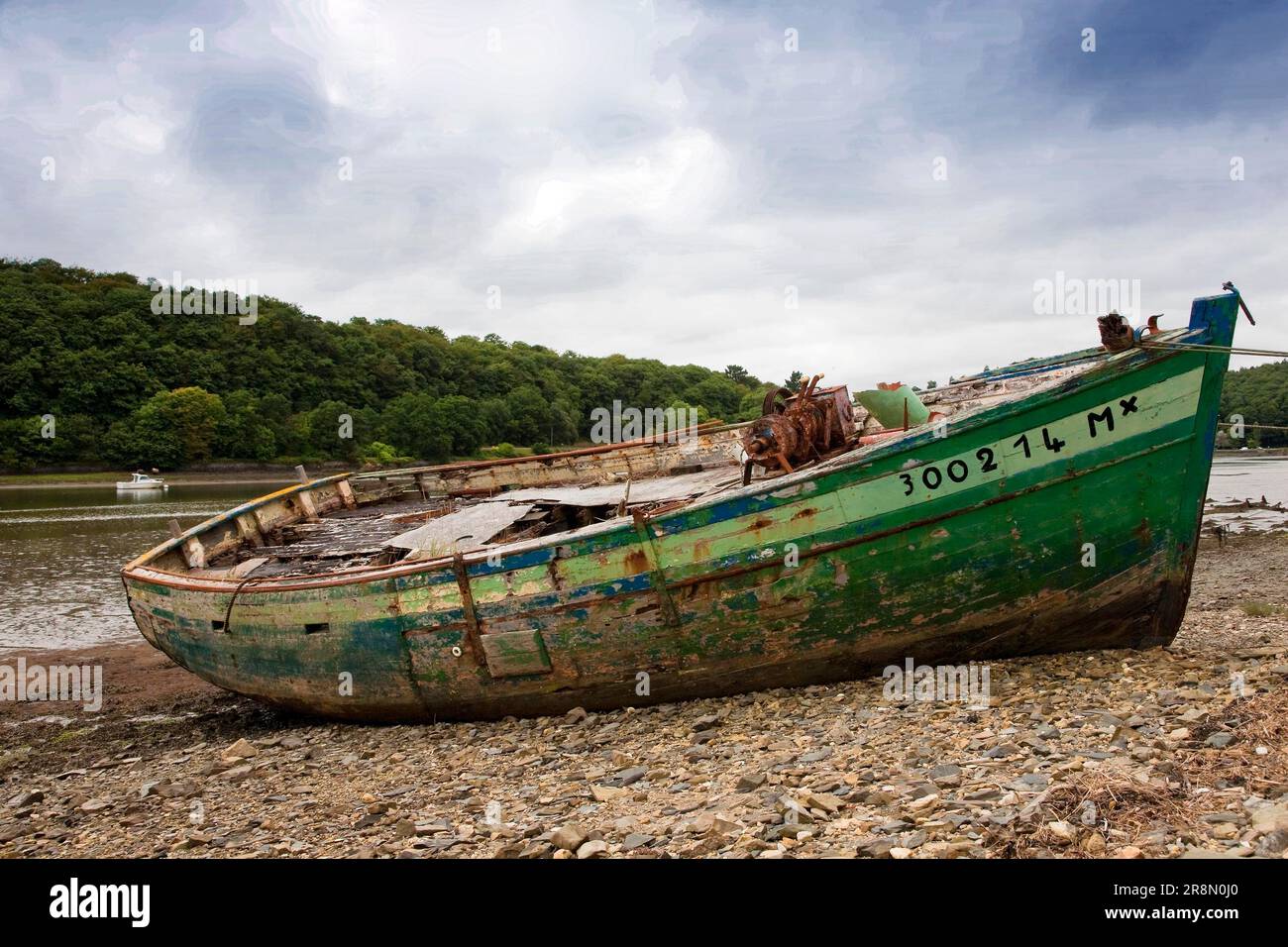 Boatwreck Stock Photo