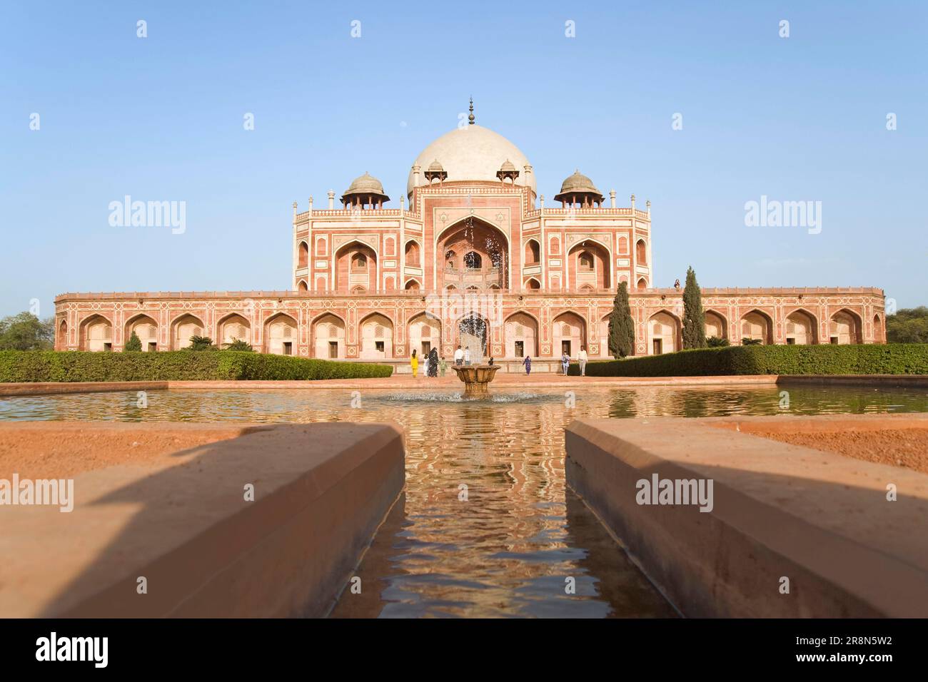 Humayun Mausoleum, Tomb of Nasiruddin Muhammad, Delhi, India Stock Photo