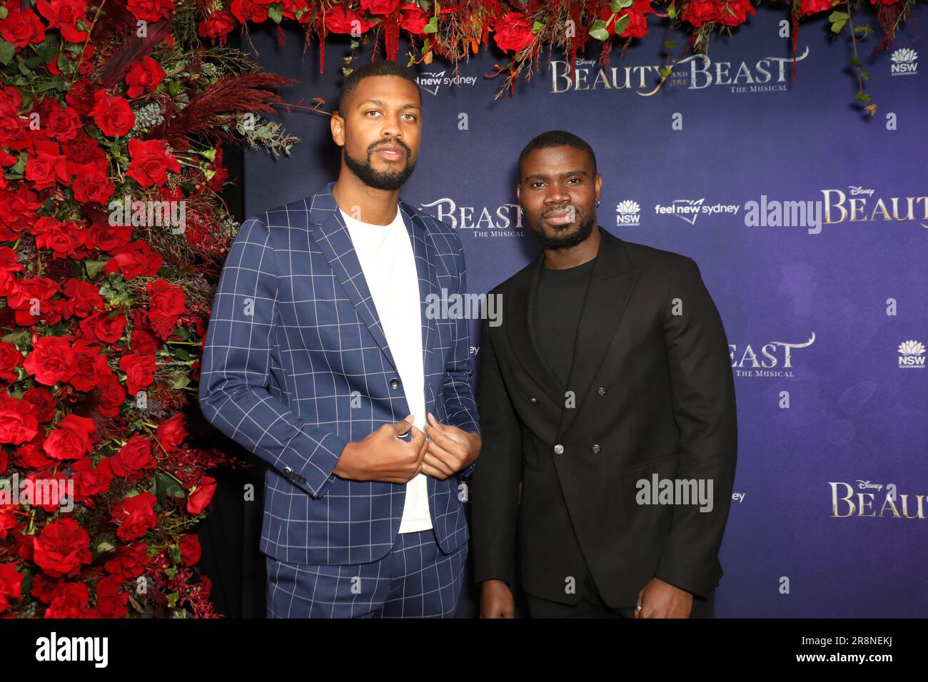 Sydney, Australia. 22nd June 2023. Disney Beauty and the Beast the musical Australian Premiere