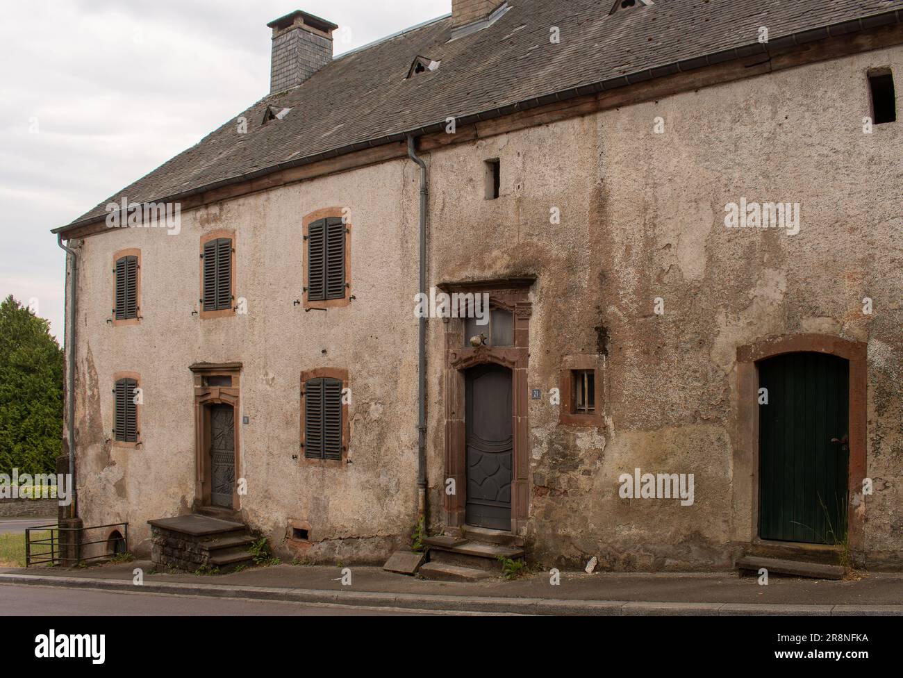 Old farmhouse in Europe Stock Photo