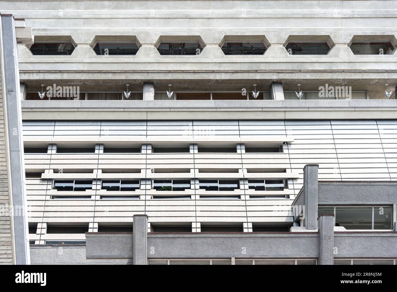 Kyoto International Conference Center, Japan, designed by Sachio Otani Stock Photo