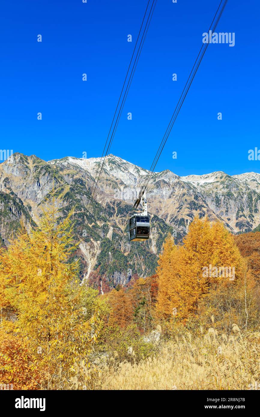 Shin Hotaka Ropeway Stock Photo - Alamy