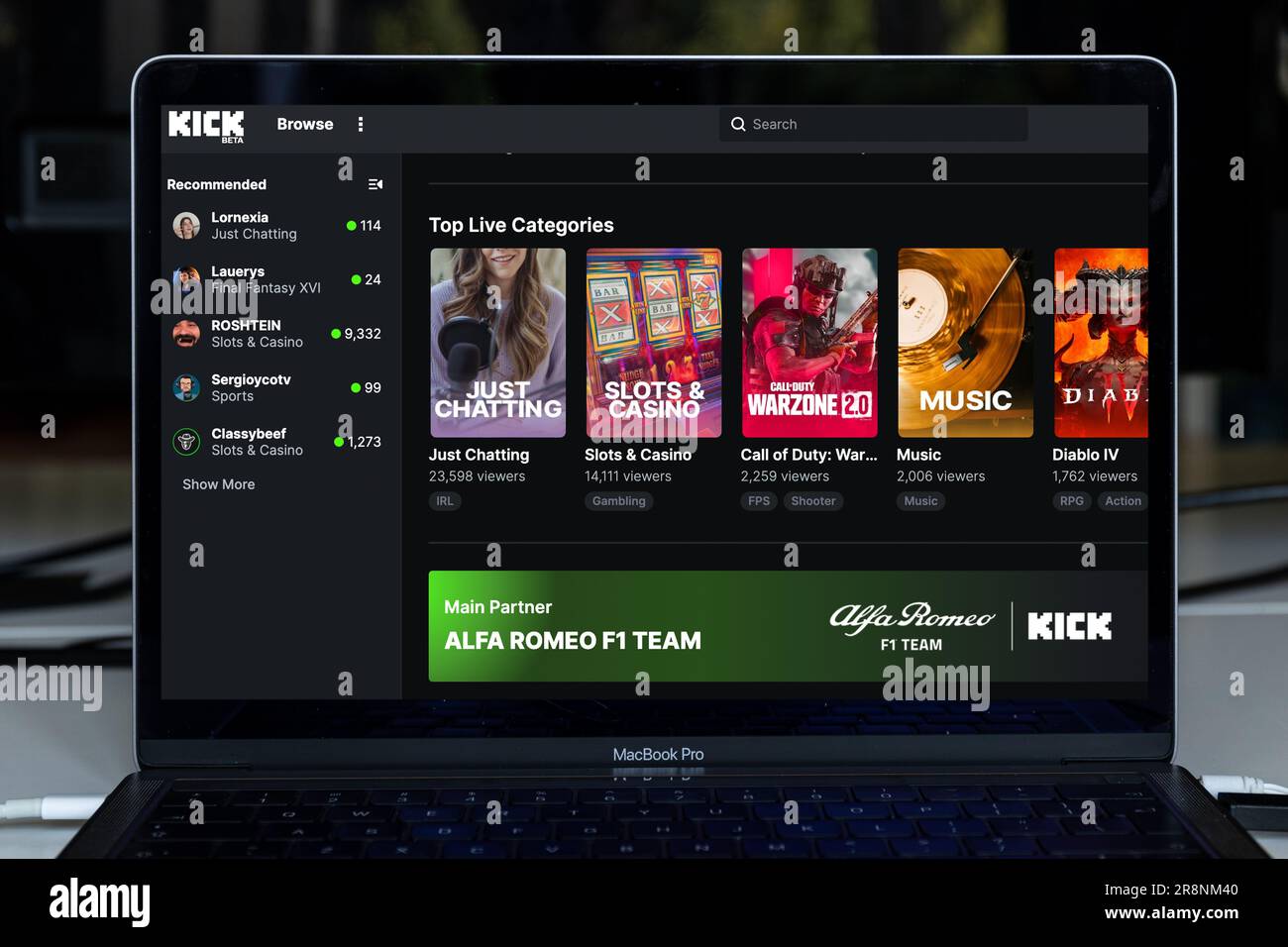 Kick livestreaming platform on Kick is a new streaming