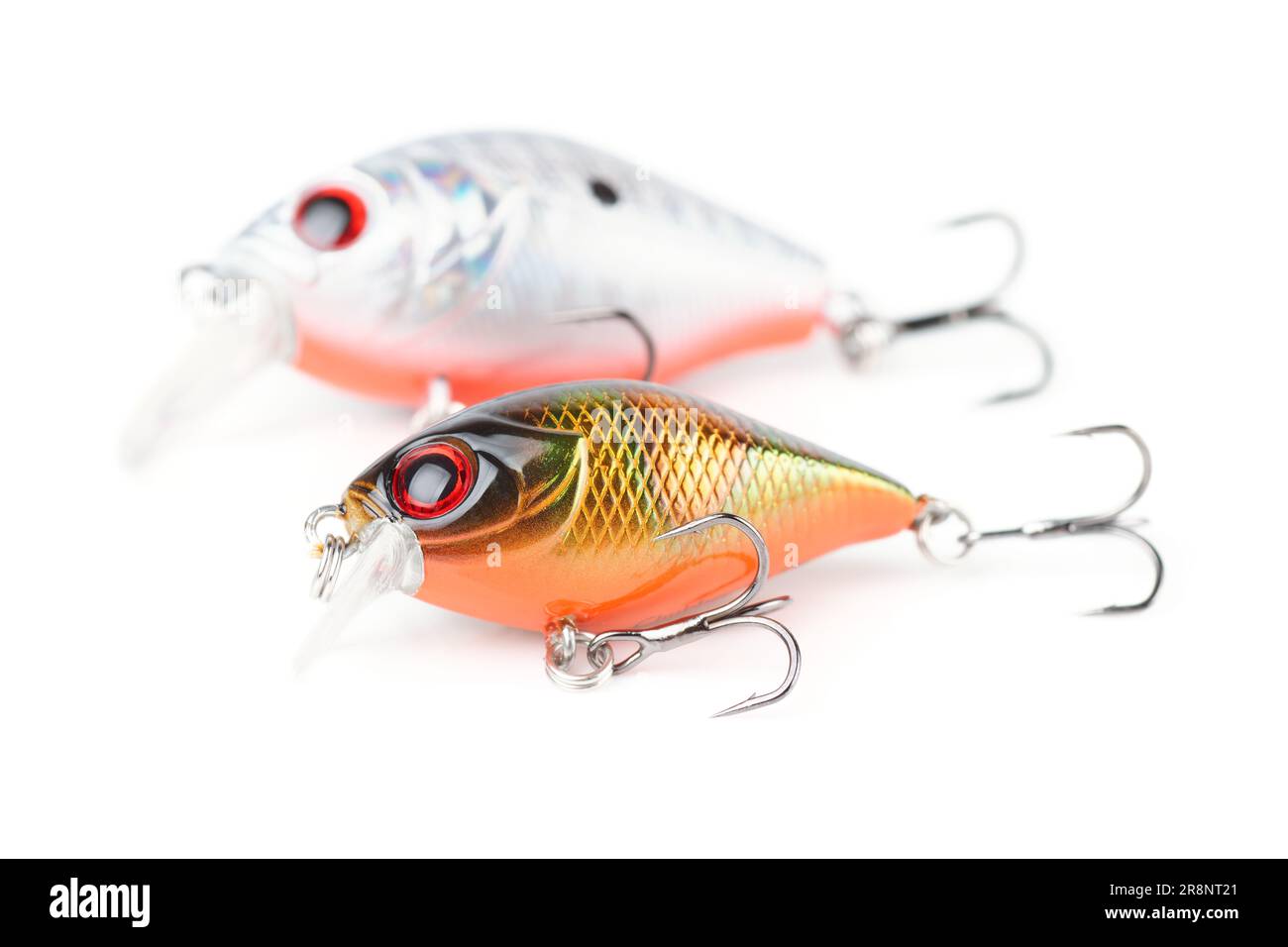 Fishing baits and lures Cut Out Stock Images & Pictures - Alamy