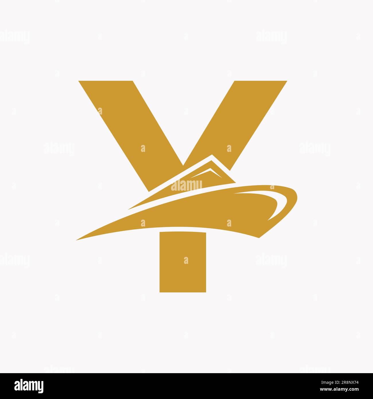 Letter Y Cruise Ship Logo Boat Icon. Yacht Symbol, Marine Logotype ...