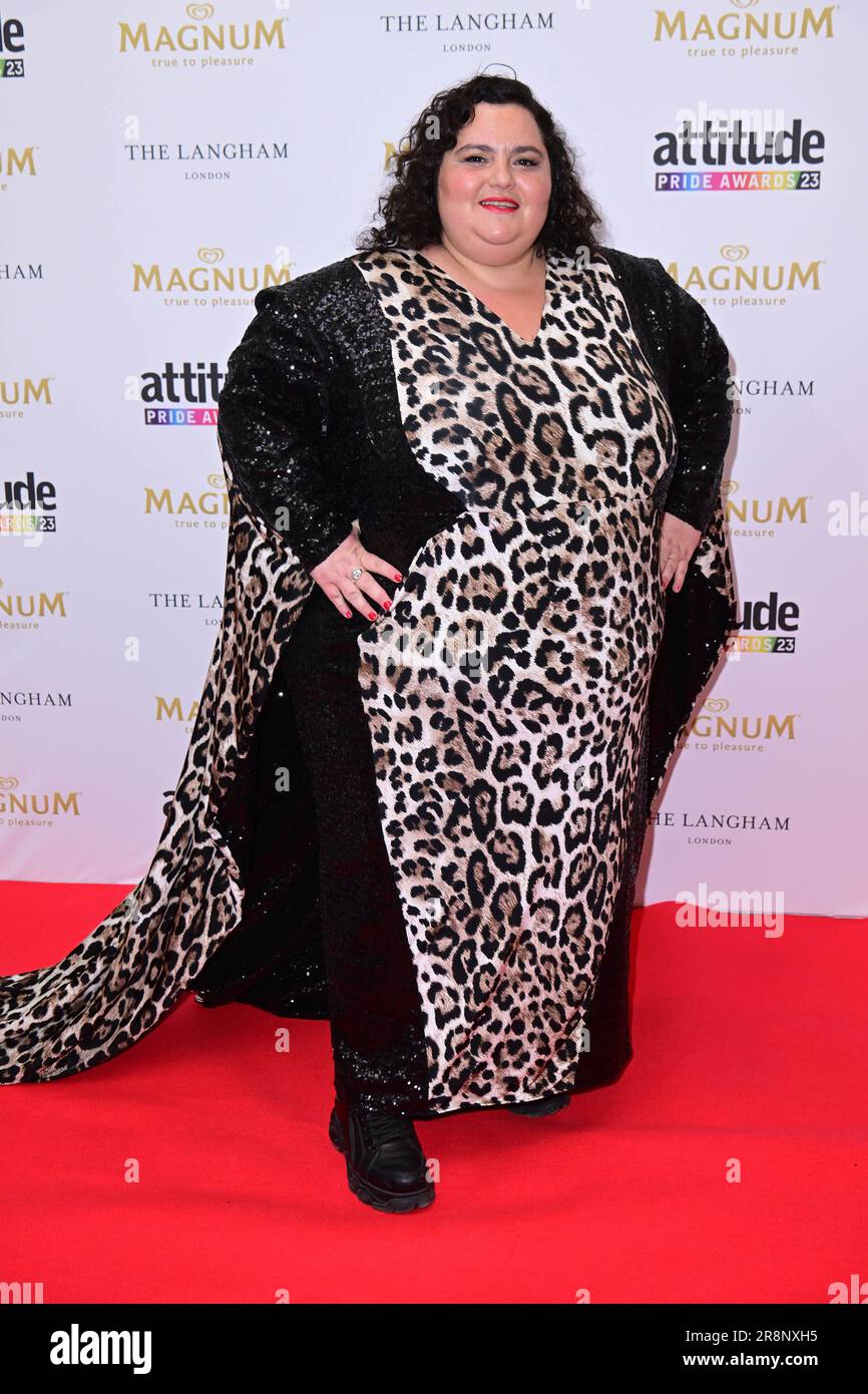 EDITORIAL USE ONLY Barbara Butch arrives at The Attitude PRIDE awards ...