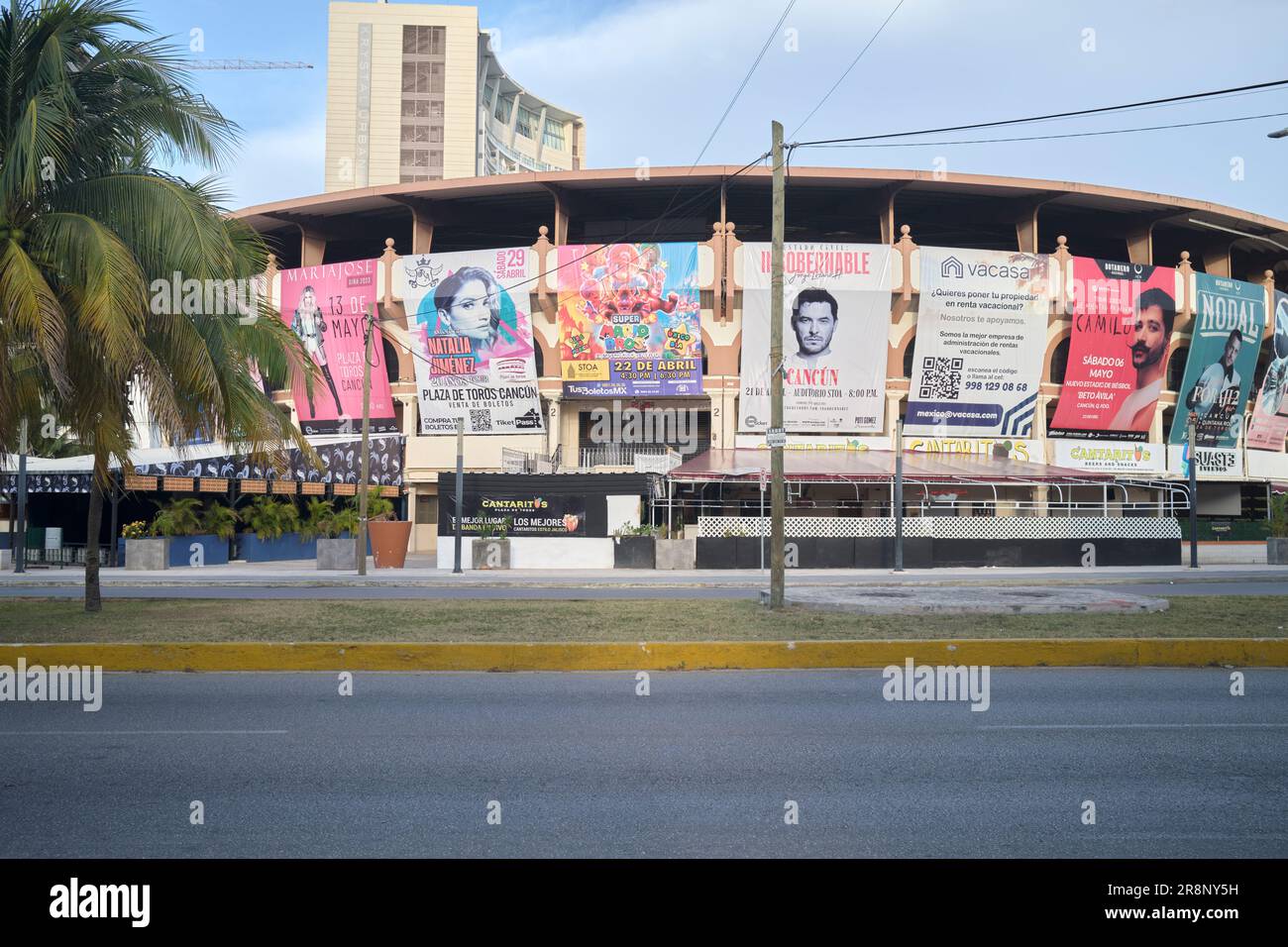 Plaza de Toros Cancún Yucatan Mexico Stock Photo Alamy
