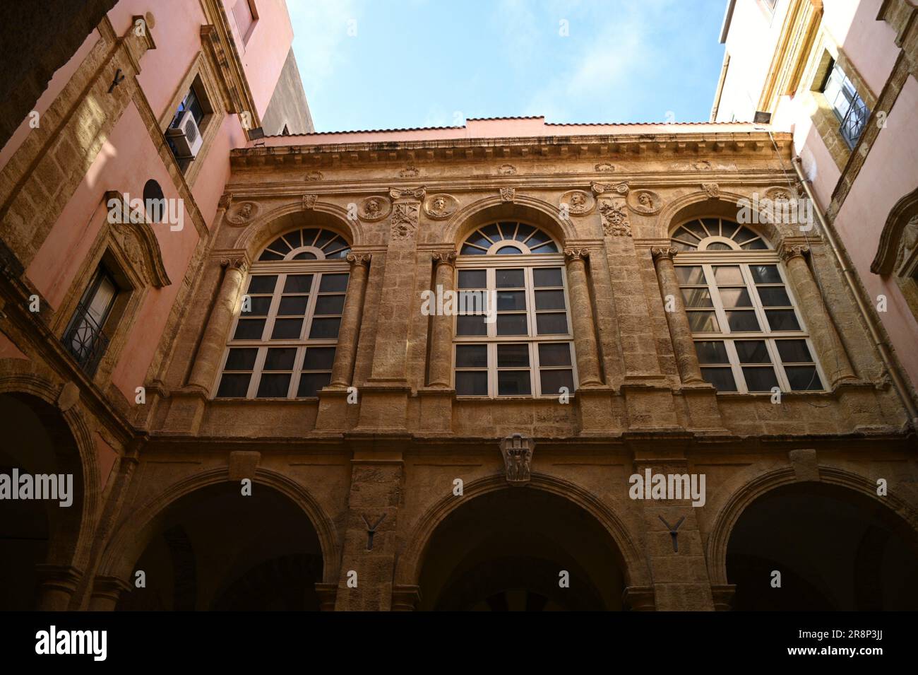 Old Baroque style building with Neoclassical architectural elements in ...