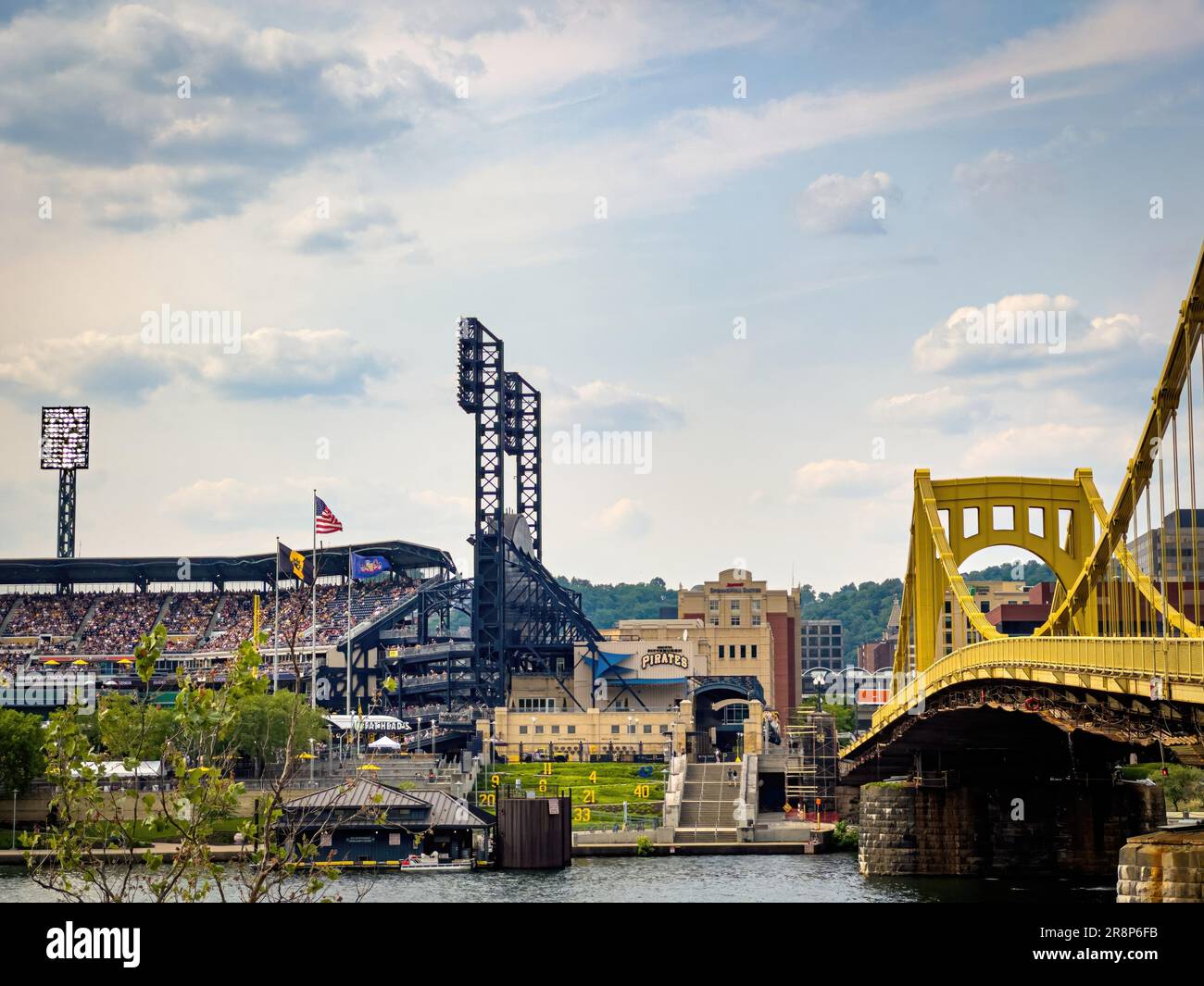 PNC Park Baseball Stadium in Pittsburgh - PITTSBURGH, UNITED STATES - JUNE  05, 2023 Stock Photo - Alamy