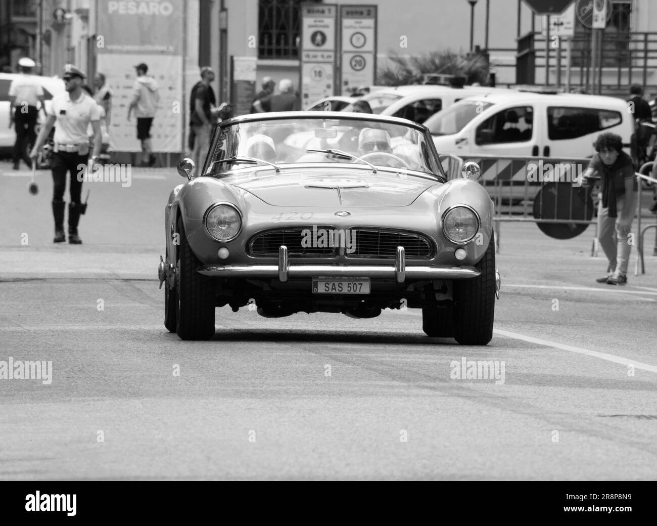 1950s racing car dashboard hi-res stock photography and images - Alamy