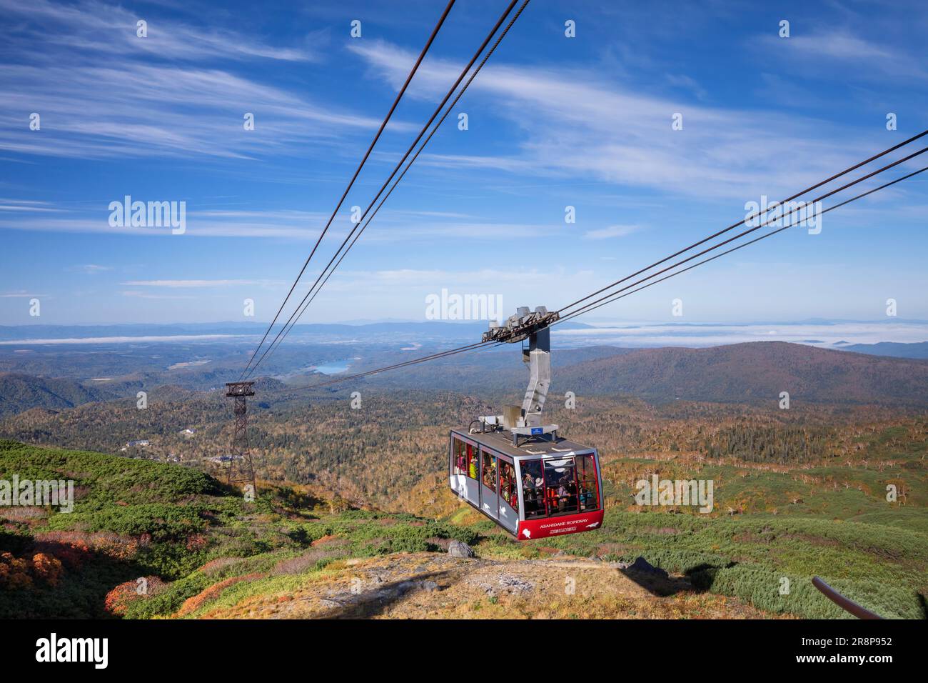 Asahi Dake ropeway Stock Photo - Alamy
