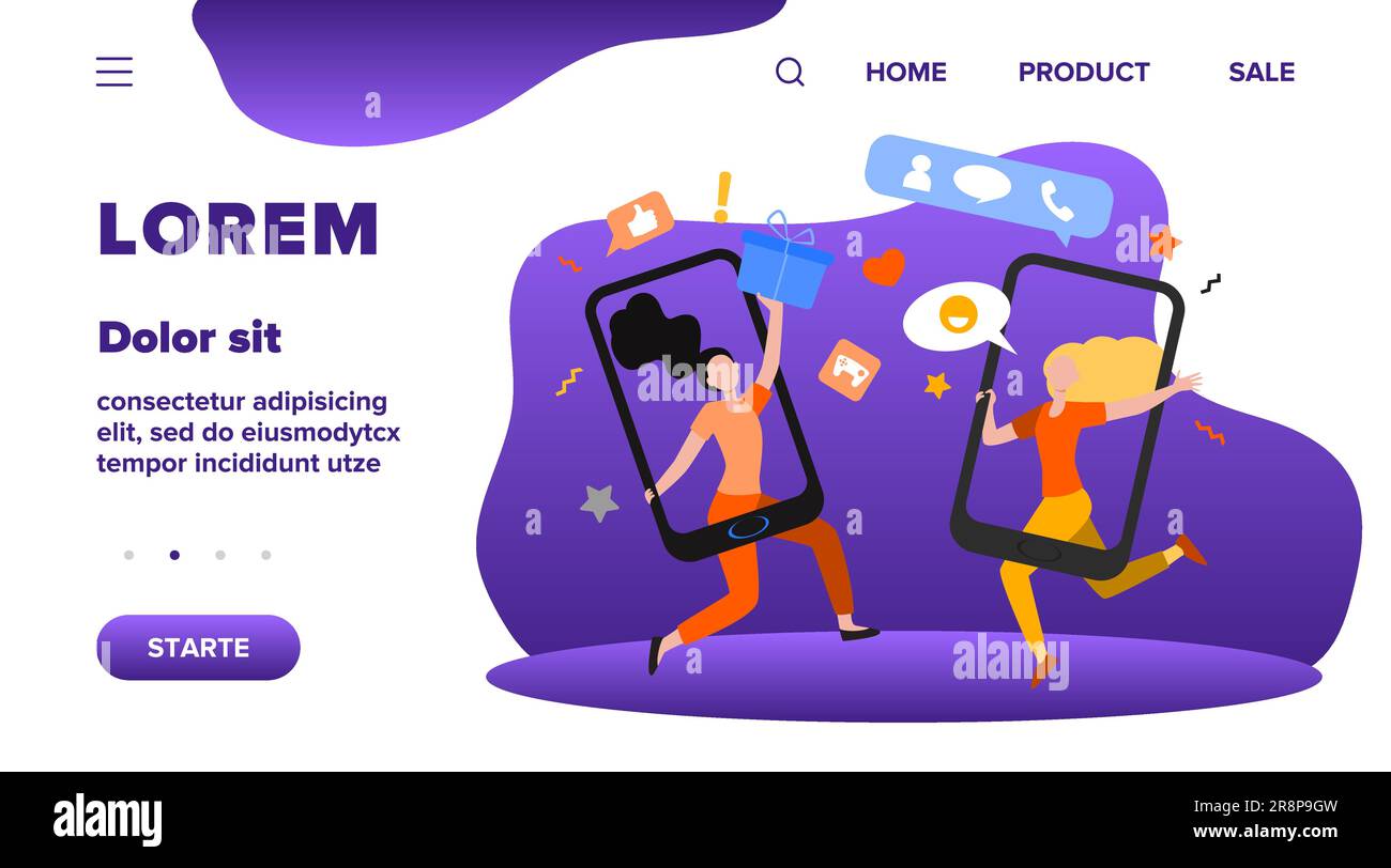 Customers sharing references and earning money Stock Vector Image & Art Alamy