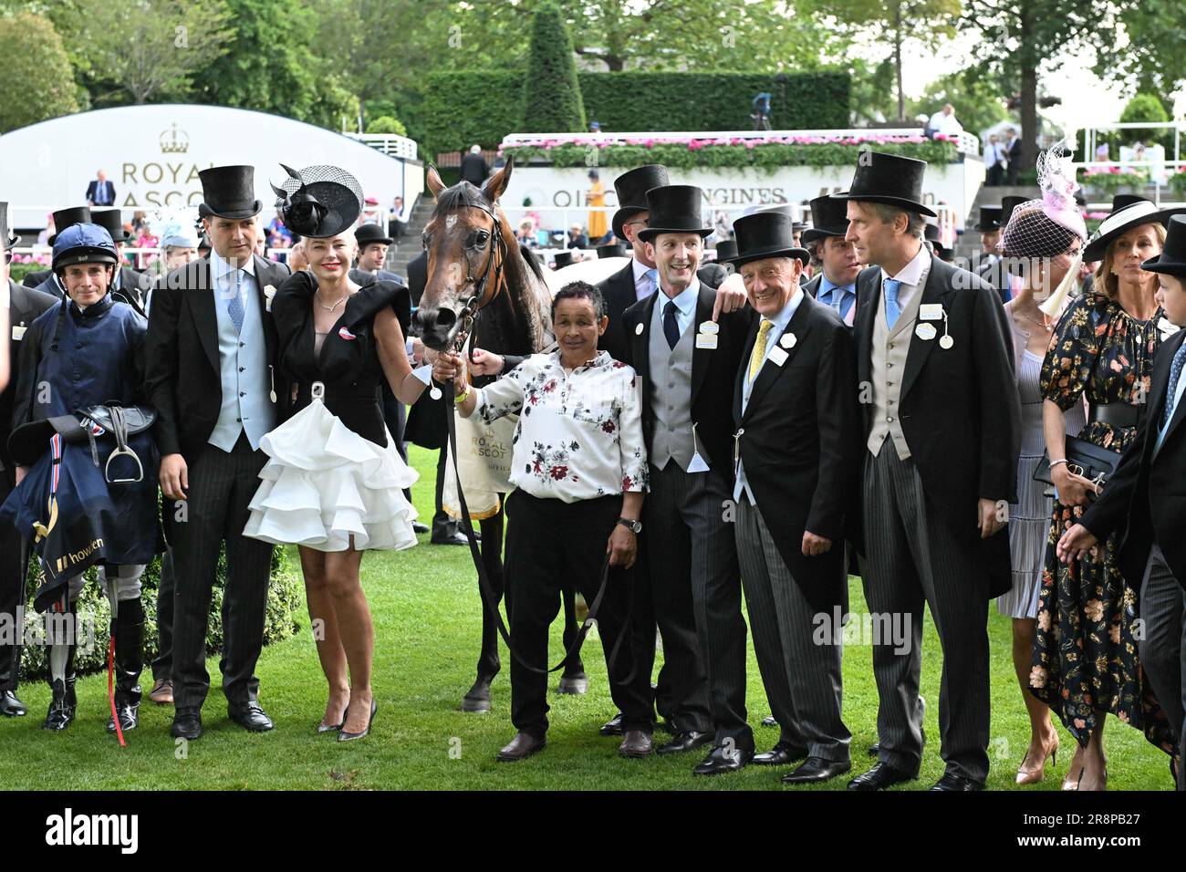 Ascot, UK, 22nd June 2023; Ascot Racecourse, Berkshire, England: Royal ...