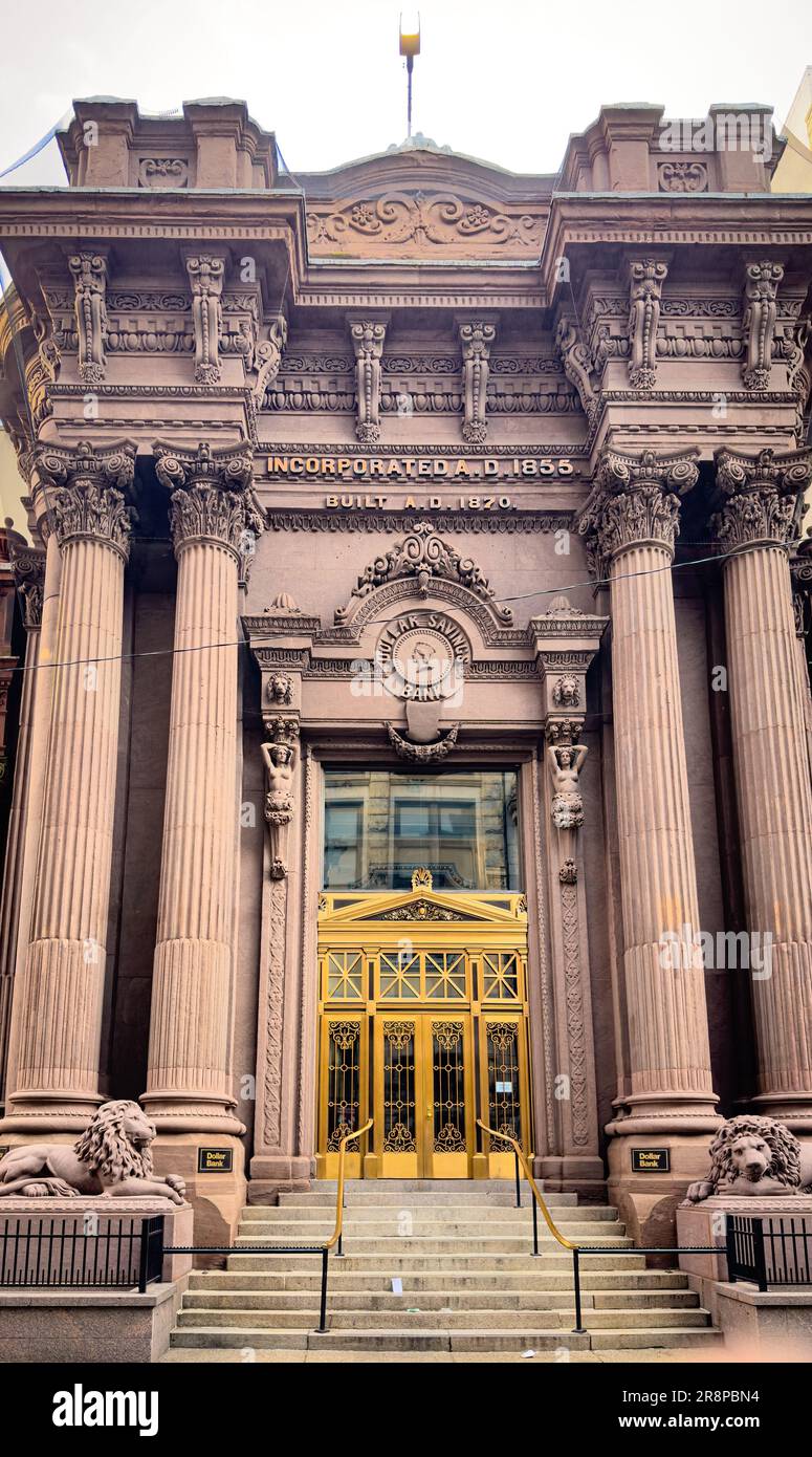 The Dollar Savings Bank historic building in Pittsburgh PITTSBURGH