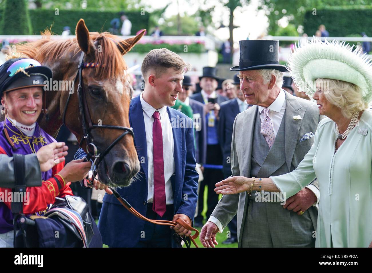 King charles iii royal ascot 2023 hi-res stock photography and images ...