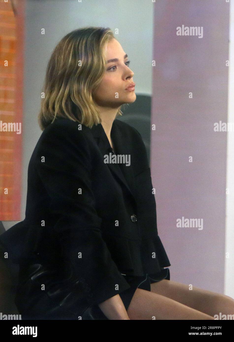 New York, NY, USA. 22nd June, 2023. Chloe Grace Moretz at NBC's Today Show  in New York City on June 22, 2023. Credit: Rw/Media Punch/Alamy Live News  Stock Photo - Alamy