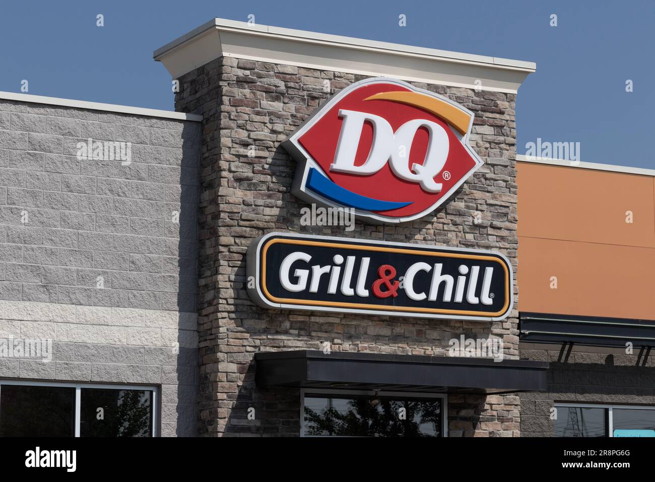 Lafayette June 21, 2023 Dairy Queen restaurant. DQ is a subsidiary of Berkshire Hathaway