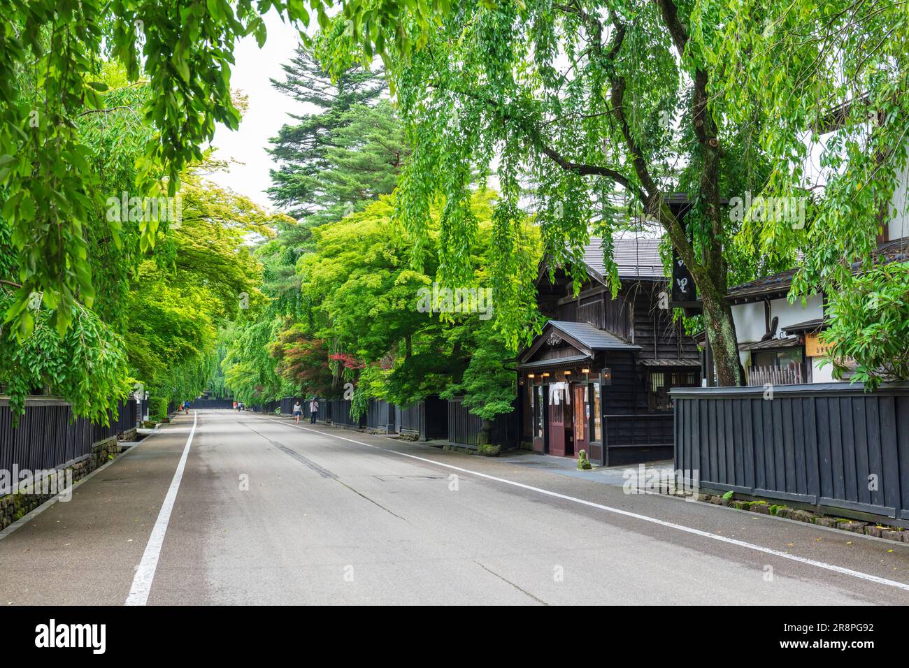Kakunodate Buke Yashiki Street Stock Photo - Alamy