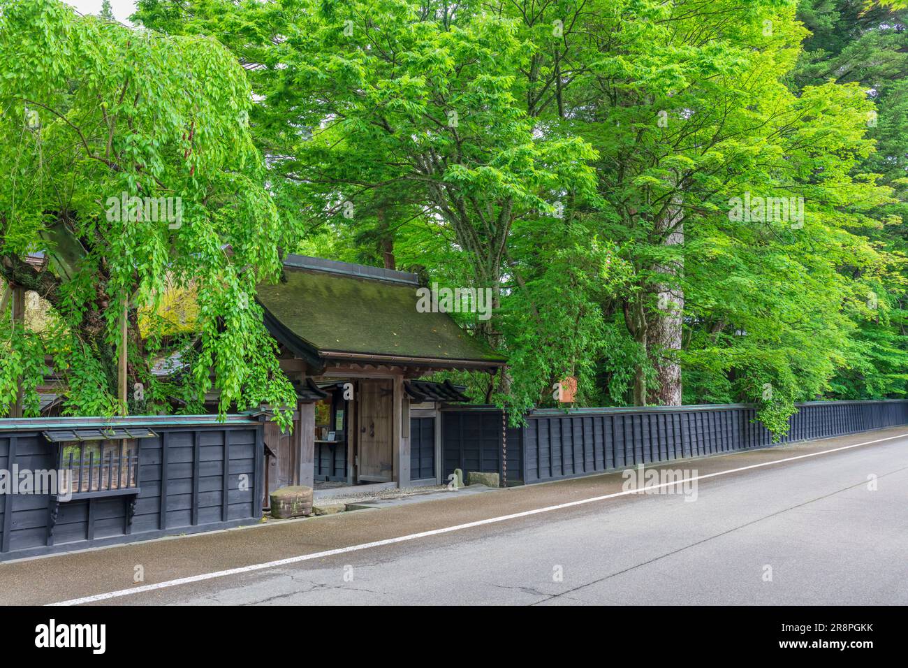 Kakunodate Buke Yashiki Street Stock Photo - Alamy