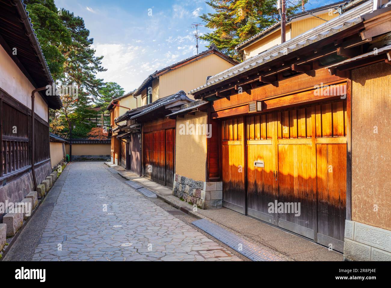 Ruins of Naga-machi Buke Yashiki Stock Photo - Alamy
