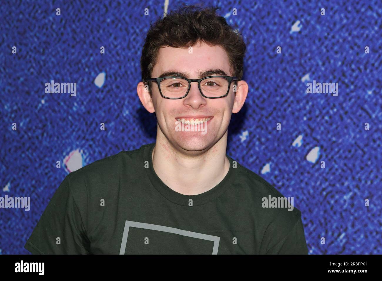 New York, USA. 22nd June, 2023. Broadway actor Joel Meyers visits Harry ...