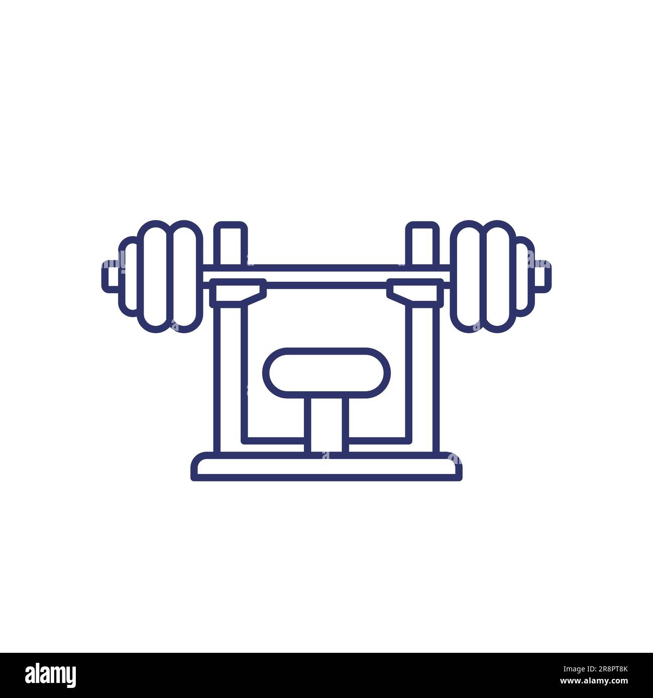 Barbell stand Cut Out Stock Images & Pictures - Alamy