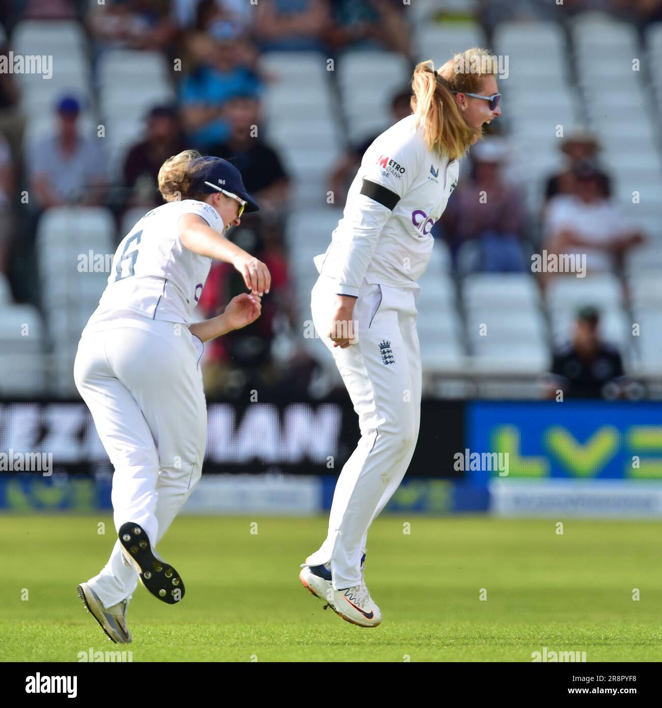 Trent Bridge Cricket Stadium, Nottingham UK. 22 June 2023. England