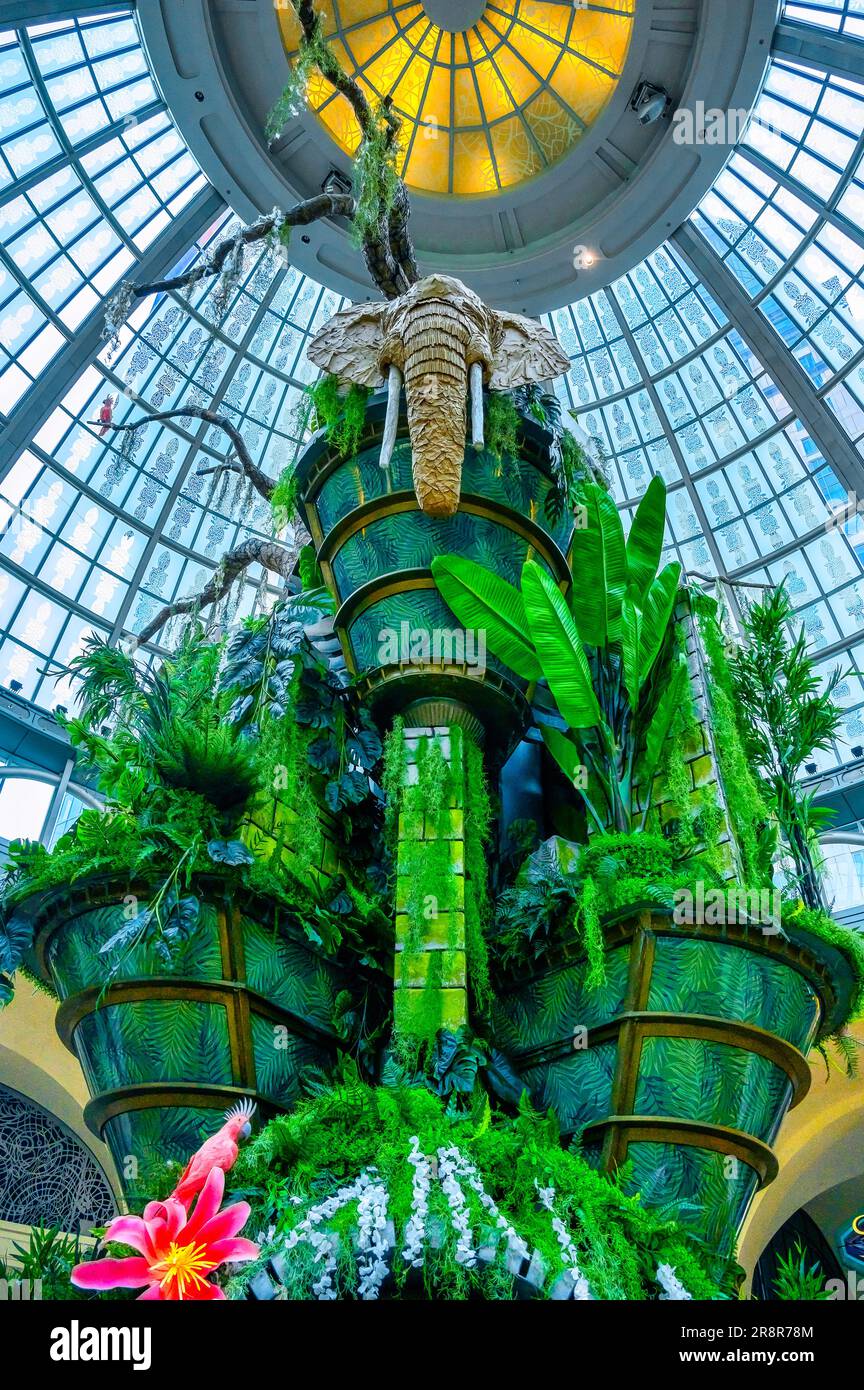 Fallsview Casino Resort, Niagara Falls City, Canada. Decoration at the