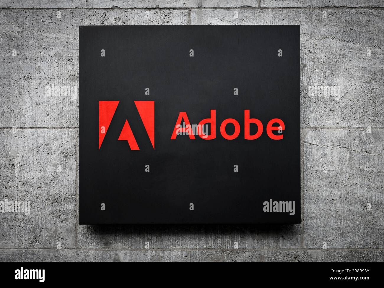 Adobe technology company Stock Photo