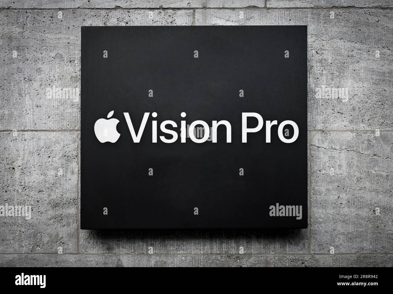 Apple Vision Pro technology Stock Photo