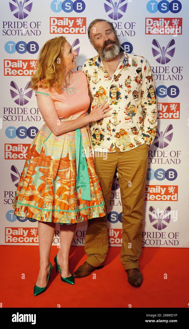 Greg Hemphill arrives for the Pride of Scotland Awards at the Assembly