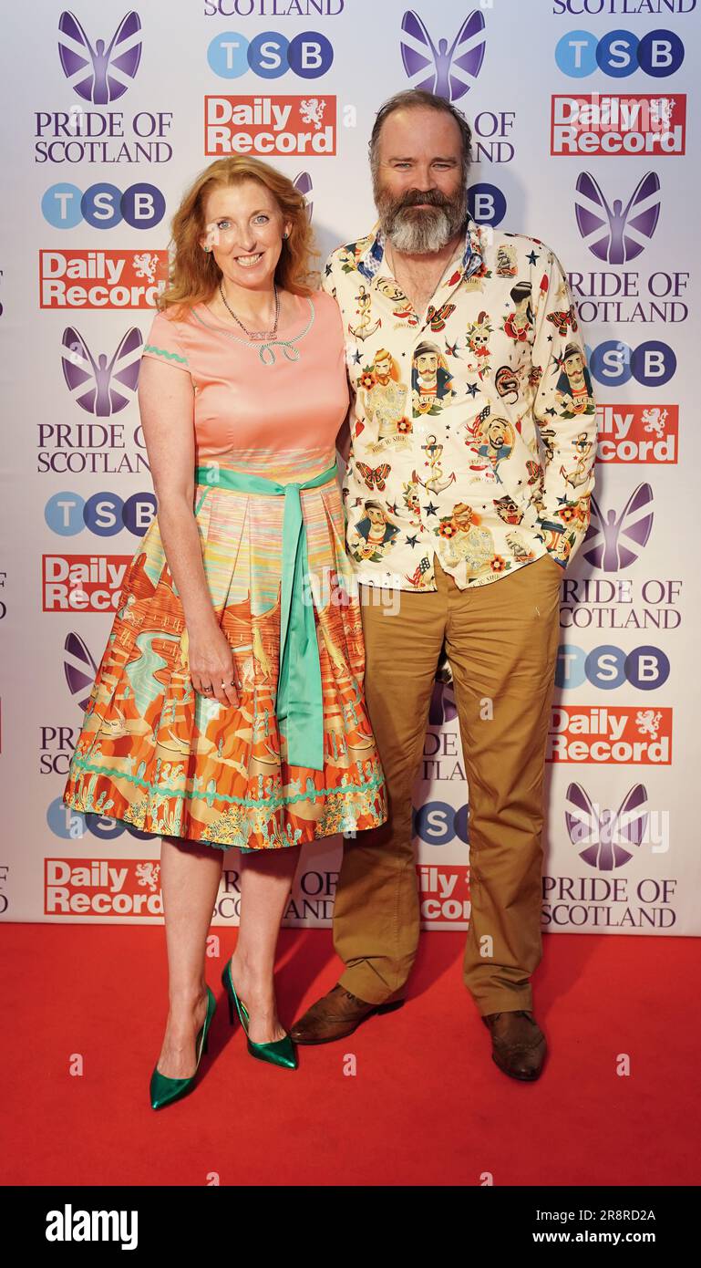 Greg Hemphill arrives for the Pride of Scotland Awards at the Assembly