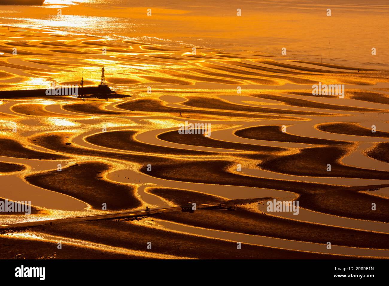 Ariake tidal flat hi-res stock photography and images - Alamy