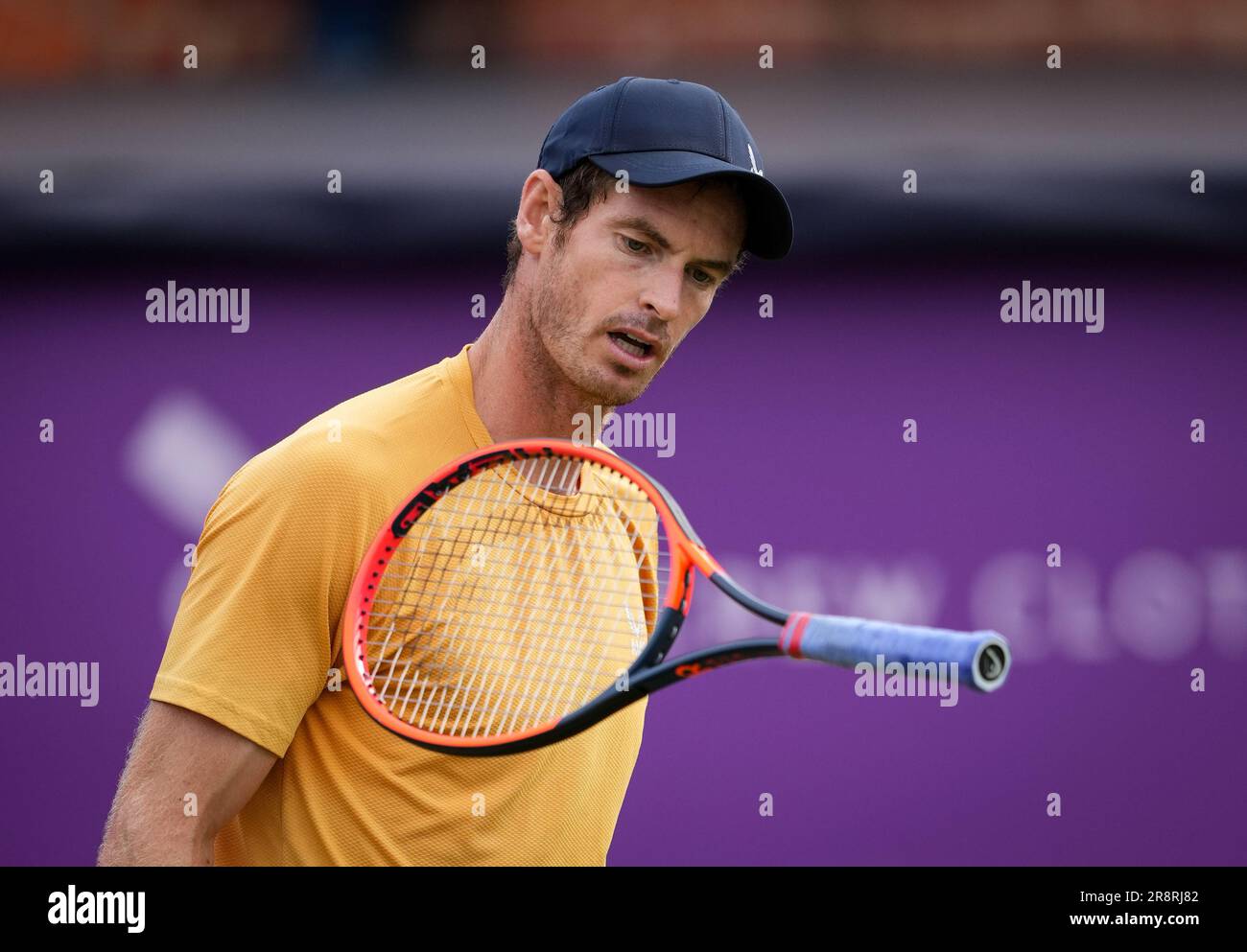 Andy Murray (GBR) during his round of 32 match vs Alex De Minuar (AUS