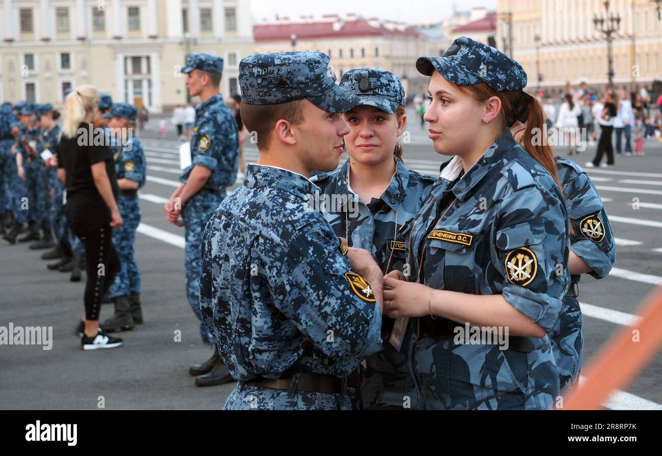 St. Petersburg, Russia. 21st June, 2023. The "Candle of Memory" action
