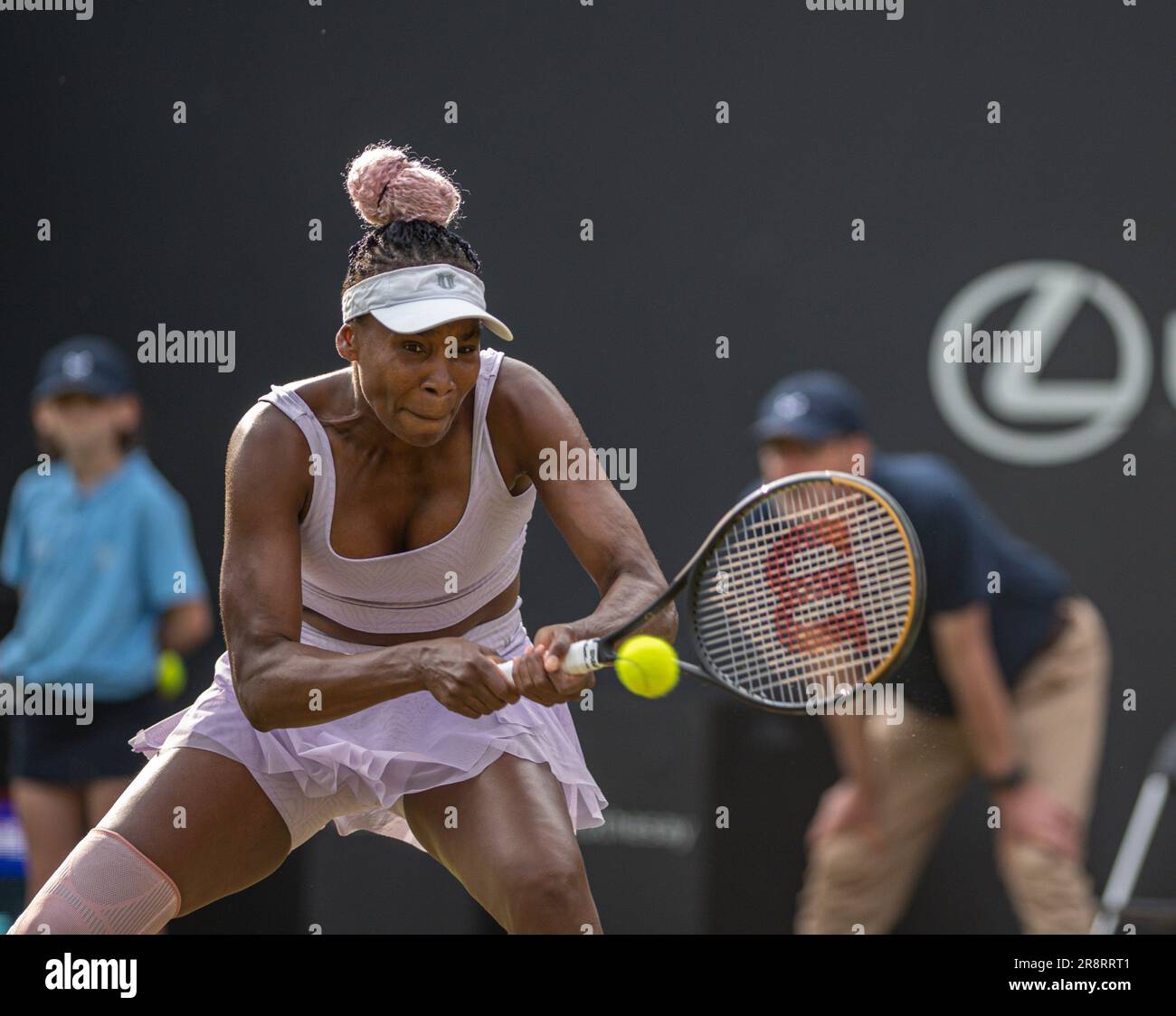 Venus Williams beaten by Jelena Ostapenko in second round of Rothesay  Classic in Birmingham, Tennis News